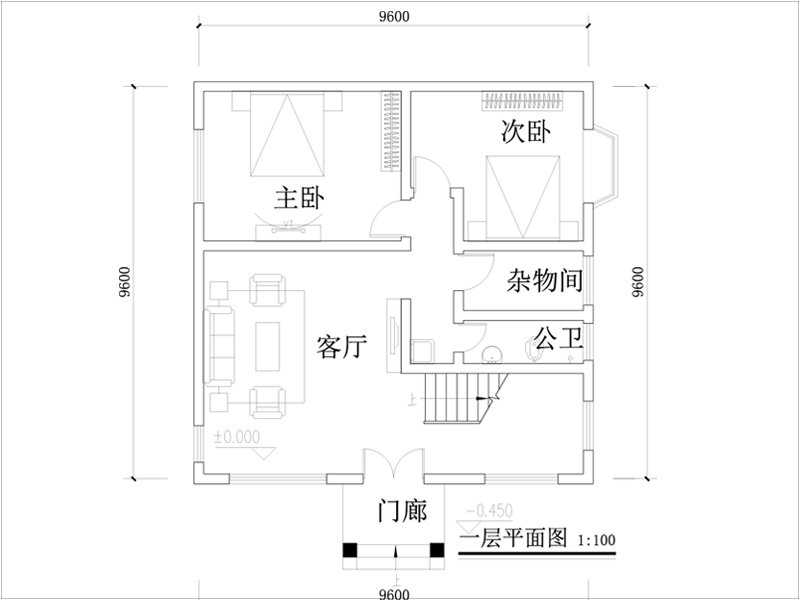 三層房屋設(shè)計(jì)戶型圖
