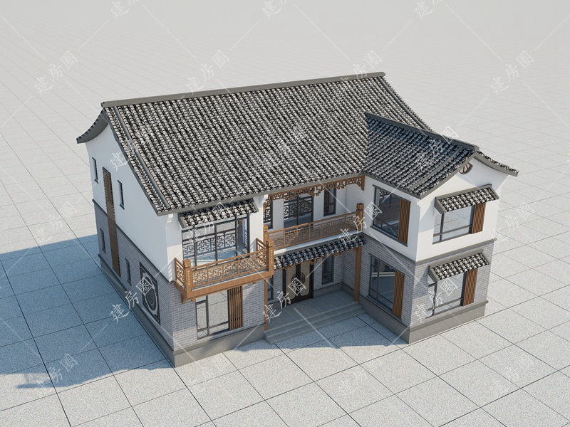 農(nóng)村中式樓房設(shè)計圖片