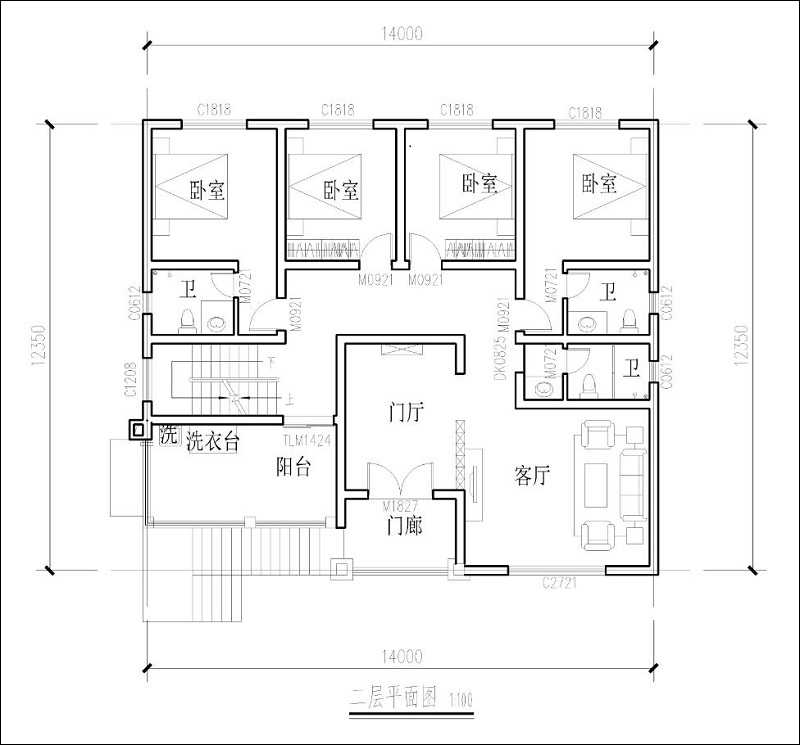 農(nóng)村三層別墅設(shè)計效果圖
