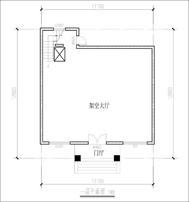 三層簡歐別墅戶型圖