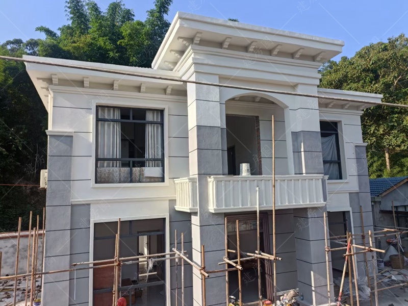 資陽農(nóng)村別墅施工真實照片