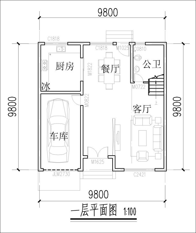 農(nóng)村四層房屋布局圖