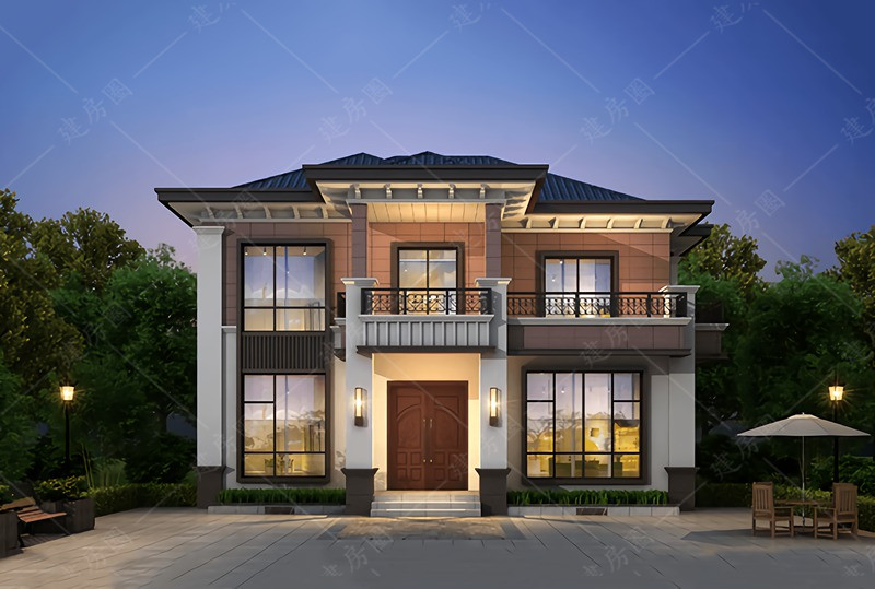 12米x12米建房設(shè)計效果圖
