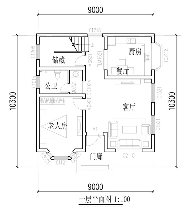 小別墅設(shè)計戶型圖