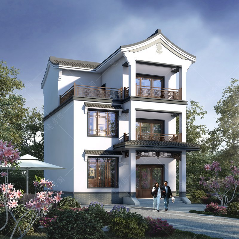 農村三層自建房效果圖