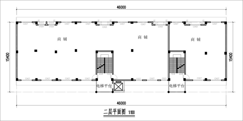二層自建房平面圖
