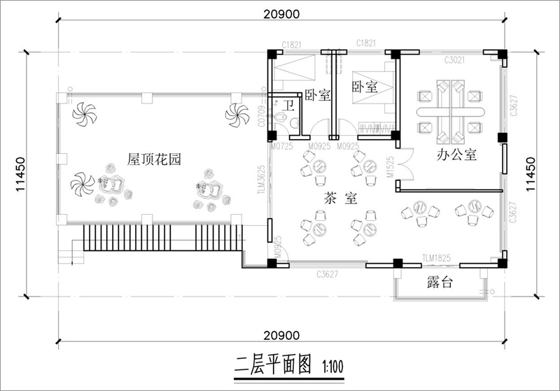 二層平面圖