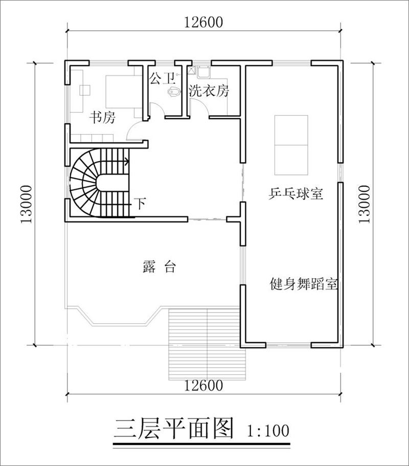 農(nóng)村樓房設(shè)計戶型圖
