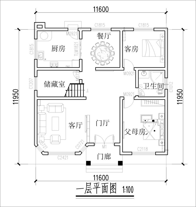 三層歐式別墅設(shè)計(jì)戶型圖