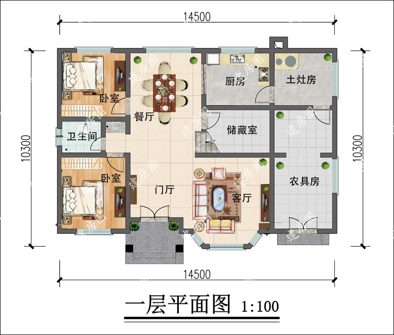 一層平面圖