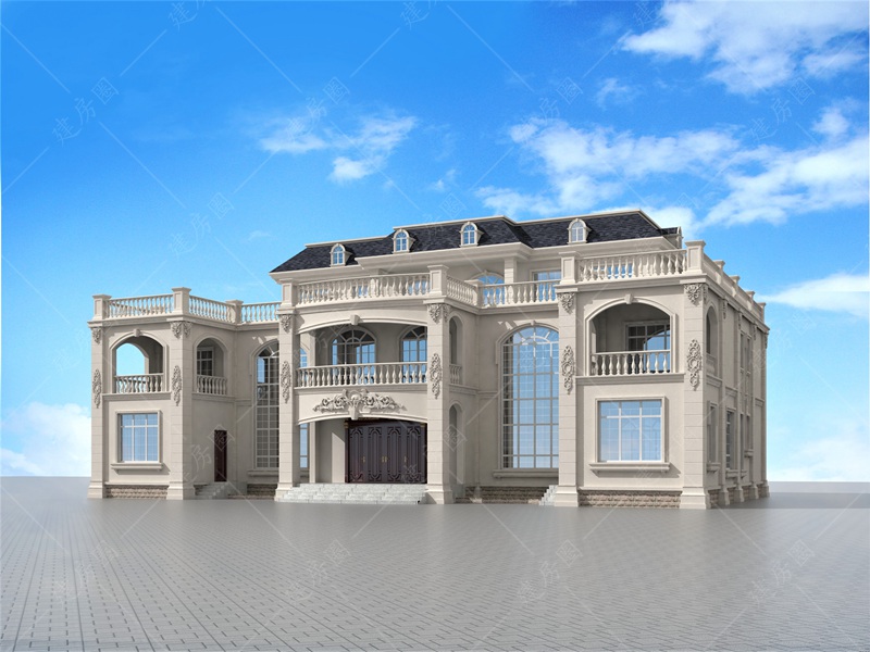 農(nóng)村雙拼自建房設(shè)計圖