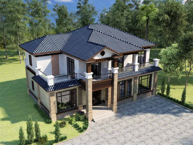 四間二層自建房外觀圖片