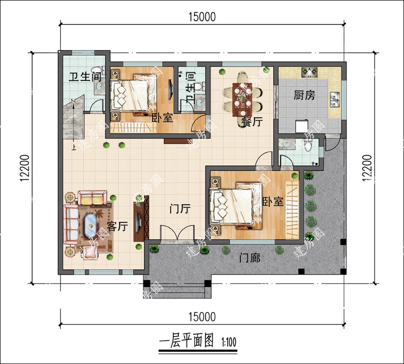 新型自建房平面設(shè)計(jì)圖