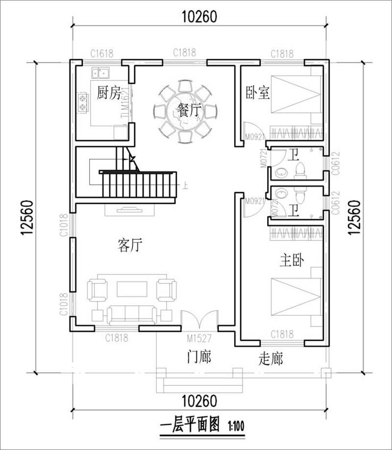 三層房屋設(shè)計(jì)戶型圖