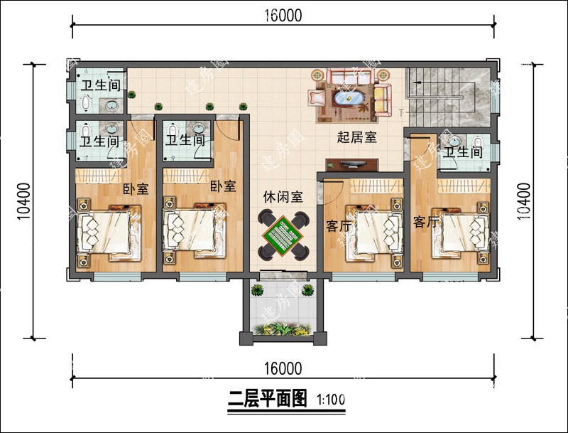 新中式別墅設(shè)計圖紙