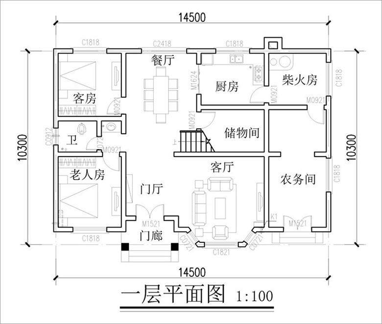 樂(lè)山房屋平面設(shè)計(jì)圖