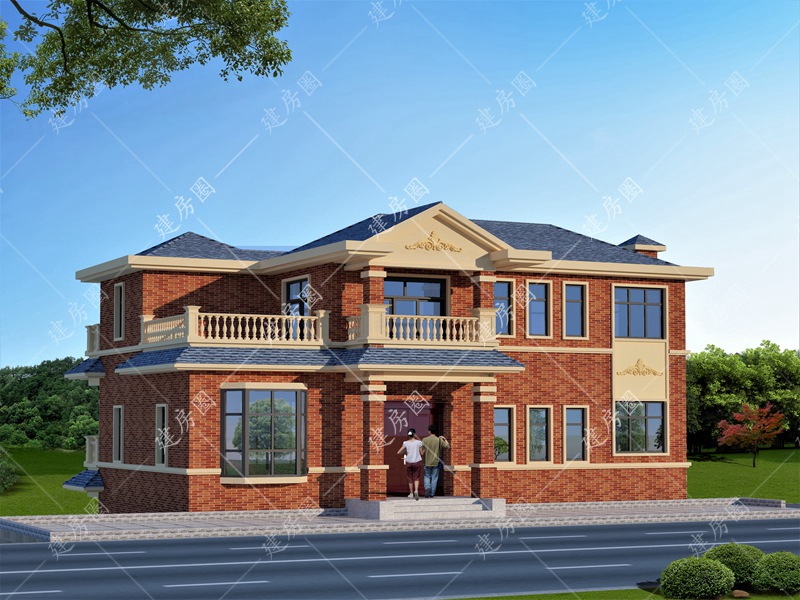 15米自建房外觀設計圖