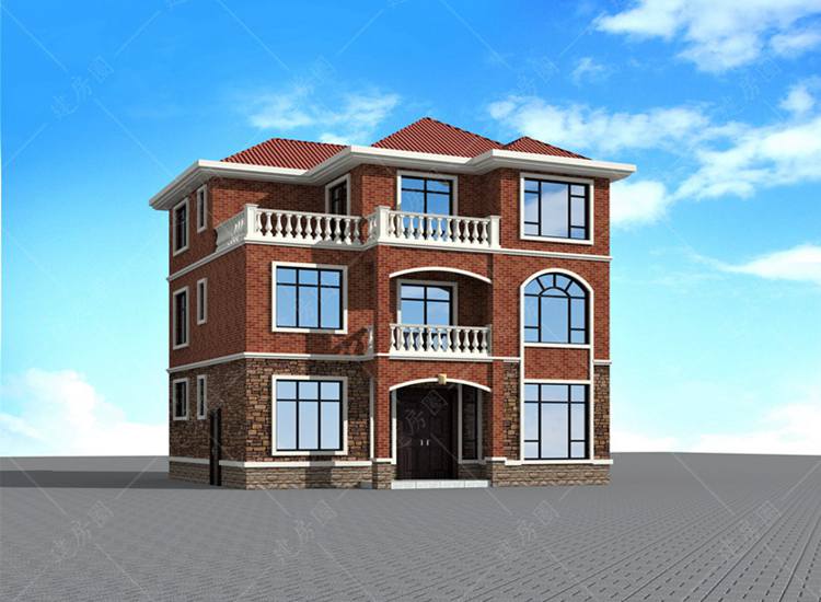 農(nóng)村11米x11米自建房設(shè)計圖-房屋建筑施工圖紙