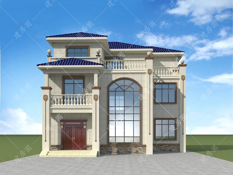 農(nóng)村自建房二層半設(shè)計圖