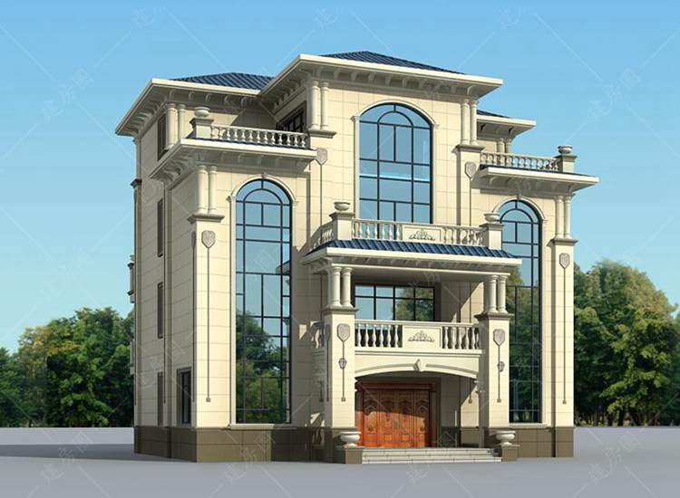 農(nóng)村四層建房設(shè)計(jì)圖紙，占地180平方歐式外觀