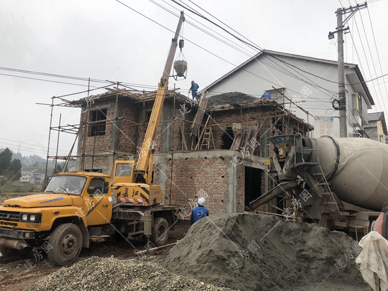 自建房主體施工