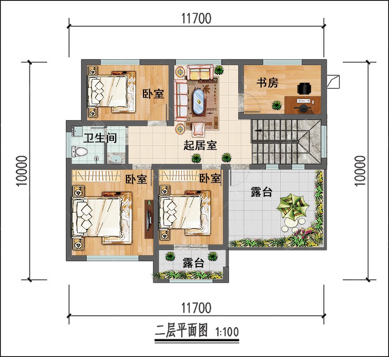 二層平面圖