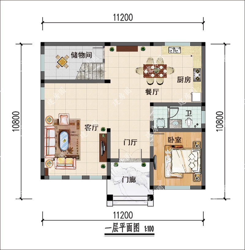 一層平面布局圖