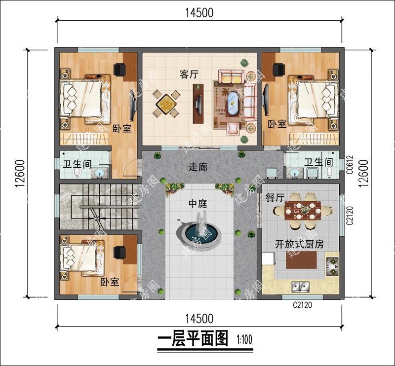 一層平面設計圖