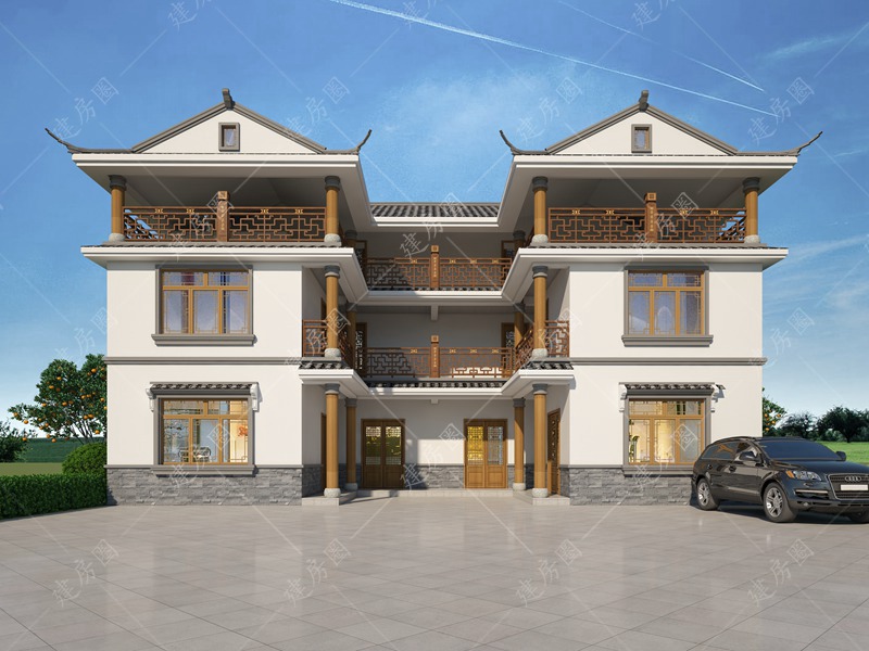 三層自建房設計