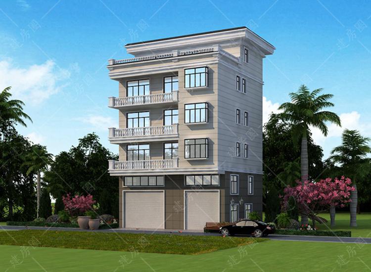 農(nóng)村臨街自建房設(shè)計圖紙合集，帶門市，商住兩不誤