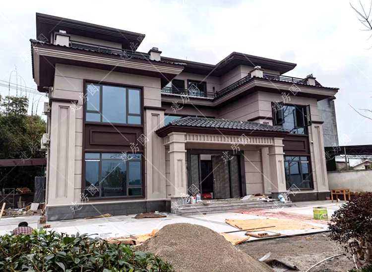 農(nóng)村建別墅要多少錢一平方米，基礎，主體，外裝全包