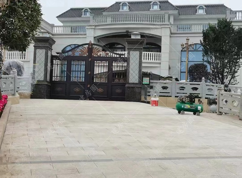 800平自建別墅完工圖片
